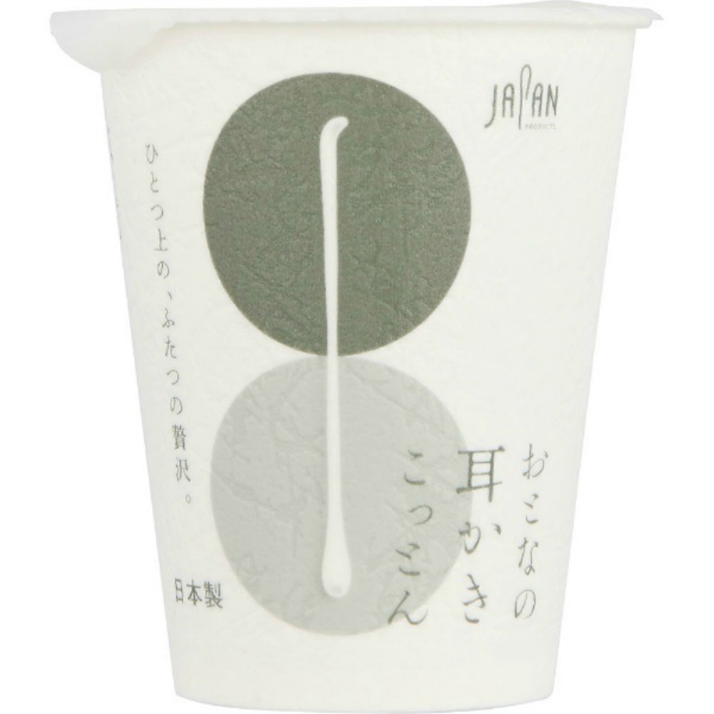 Adult ear cleaning cotton 100 pieces in a cup