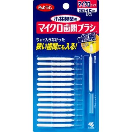 Micro interdental brush I-shaped