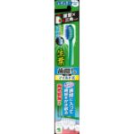 Brush for getting between living teeth, mild bristles, regular