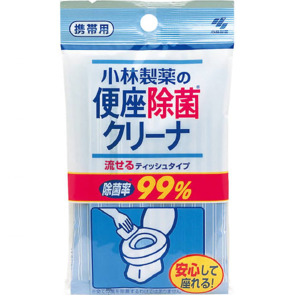 Toilet seat disinfectant cleaner tissues (10 sheets)