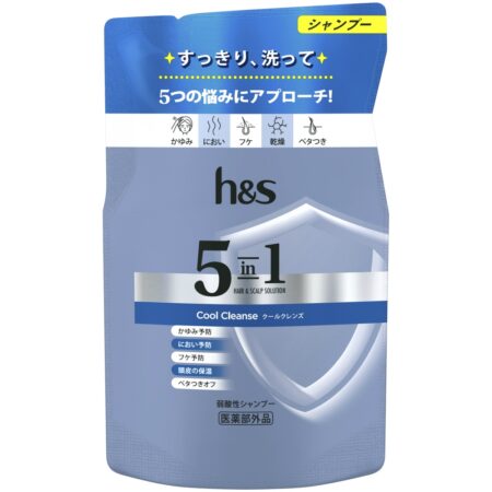 h&s 5in1 Cool Cleanse Shampoo Refill