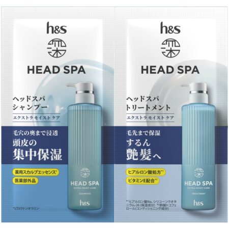 Deep Head Spa by H&S Extra Moist Care Shampoo and Treatment Trial Sachet
