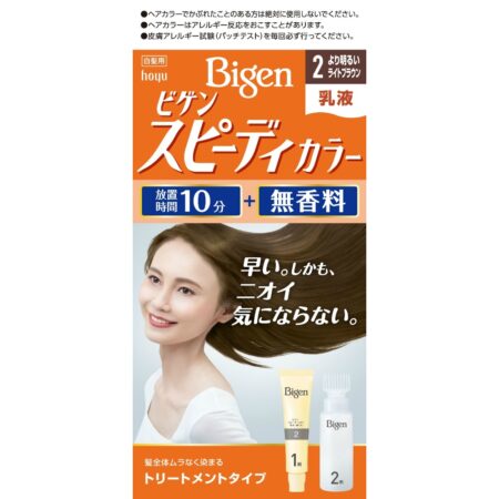 Bigen Speedy Color Milk 2 Lighter Brown x 27 pieces