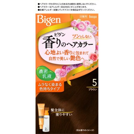 Bigen Fragrance Hair Color Milk 5 Brown