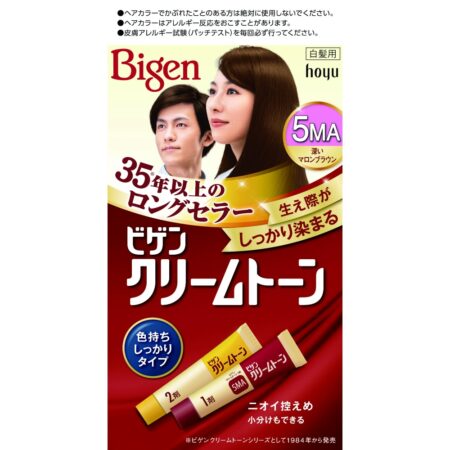 Bigen Cream Tone 5MA Deep Maroon Brown
