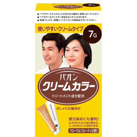 Paon Cream Color 7G Natural Dark Brown