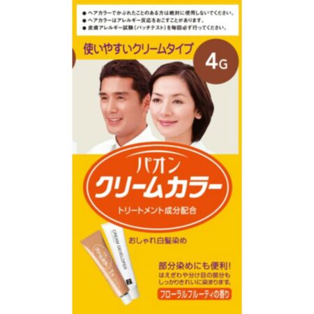 Paon Cream Color 4G Natural Chestnut Brown