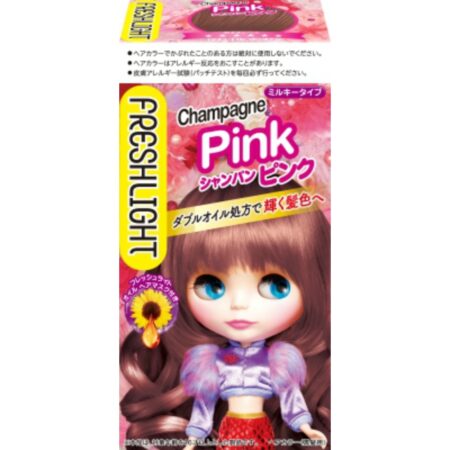 Fresh Light Milky Hair Color Champagne Pink