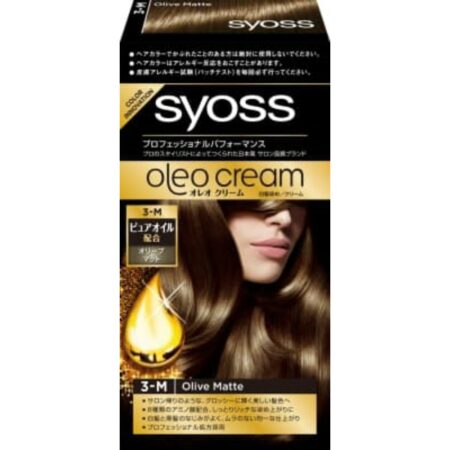 SIOS OLEO CREAM HAIR COLOR 3M OLIVE MATTE