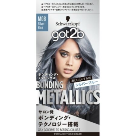 GOT2B Bonding Metallics Hair Color Silver Blue