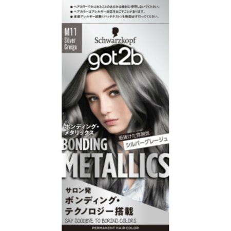GOT2B Bonding Metallics Hair Color Silver Greige