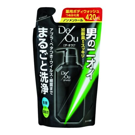 De-Ou Medicated Gel Cleanse Non-Menthol Refill